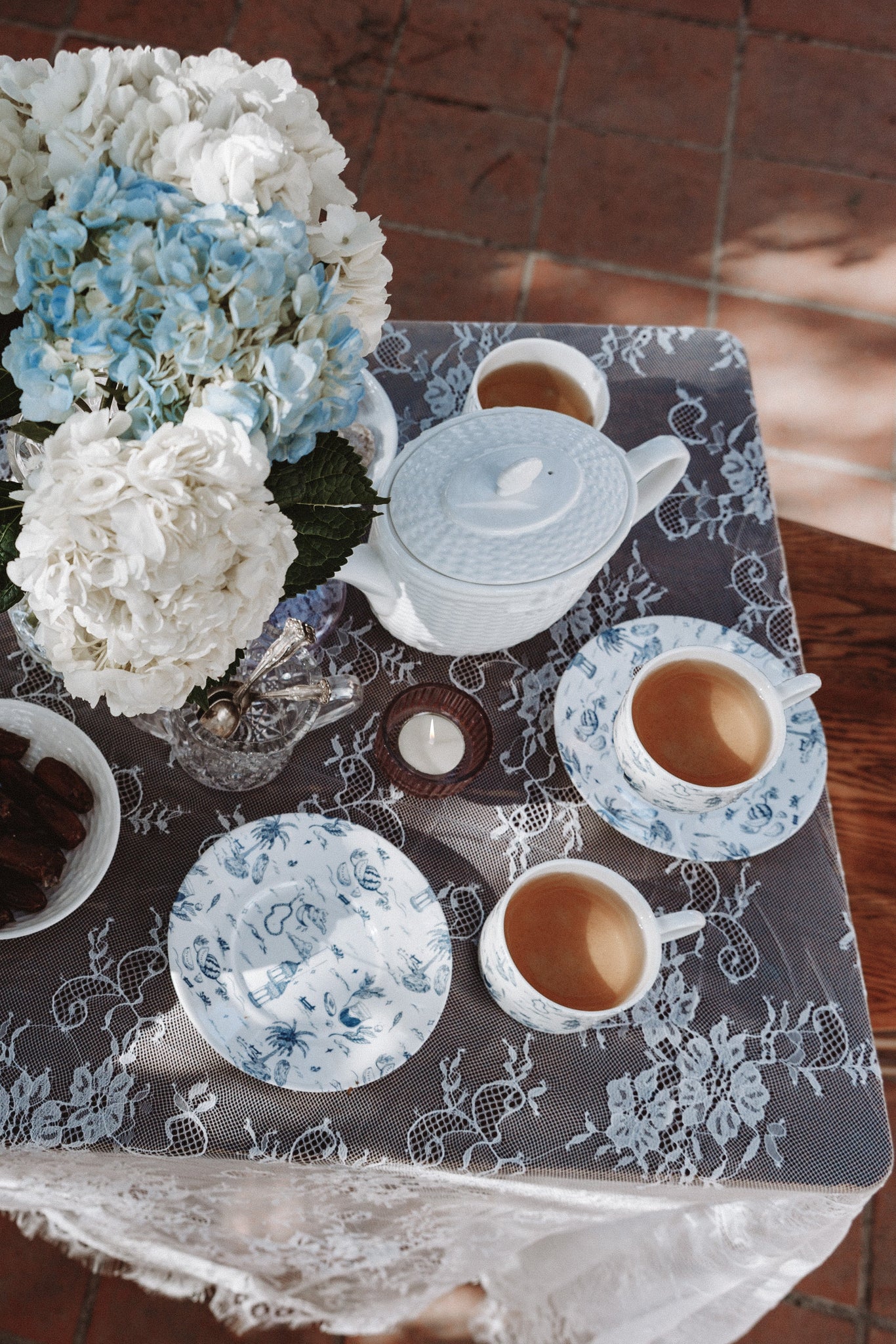 Coffee Mug and Saucer Set of Four (4)