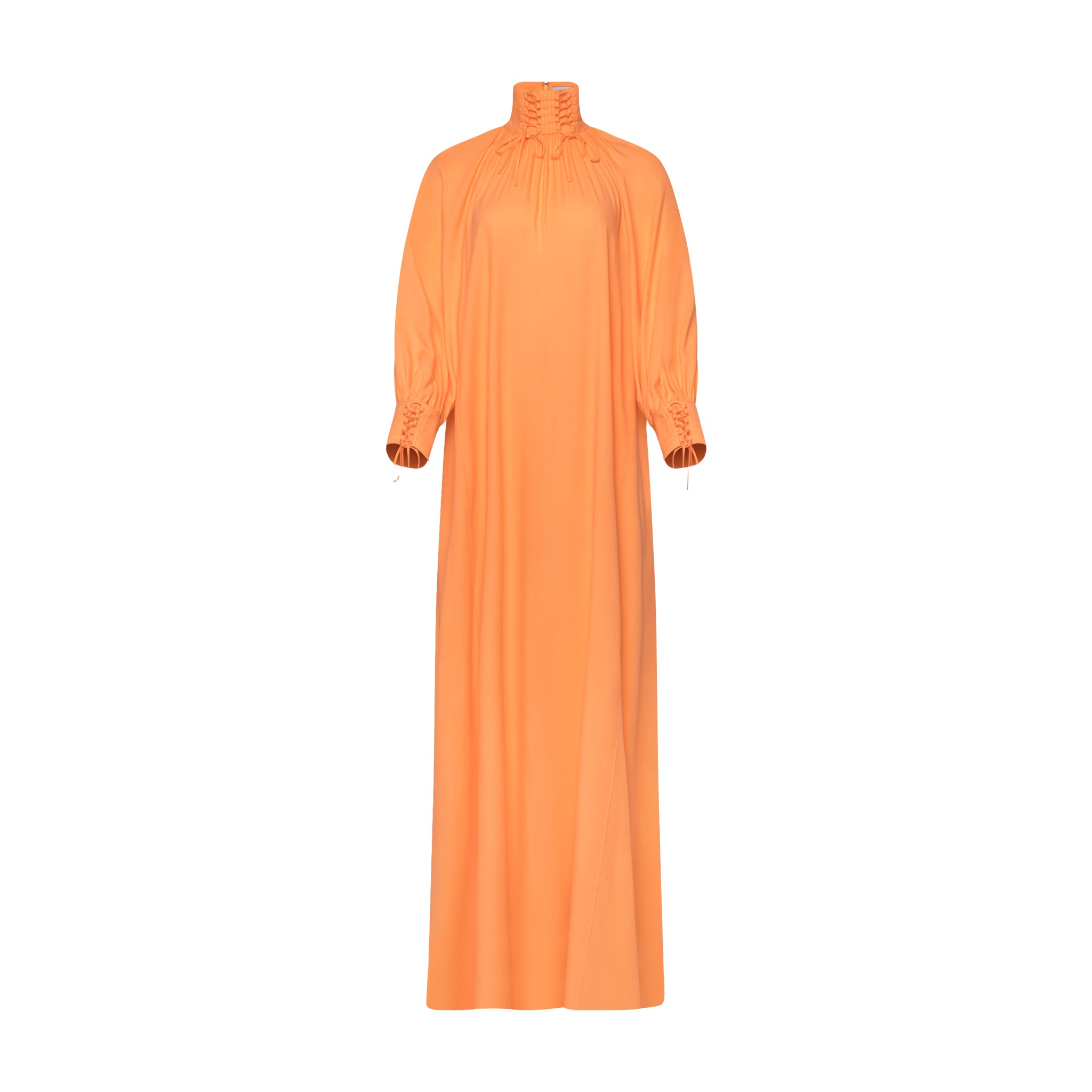 Lisa Corset Maxi Dress - Orange Creamsicle